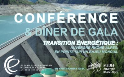 Conférence sur la transition énergétique avec Les Conseillers du Commerce extérieur de France