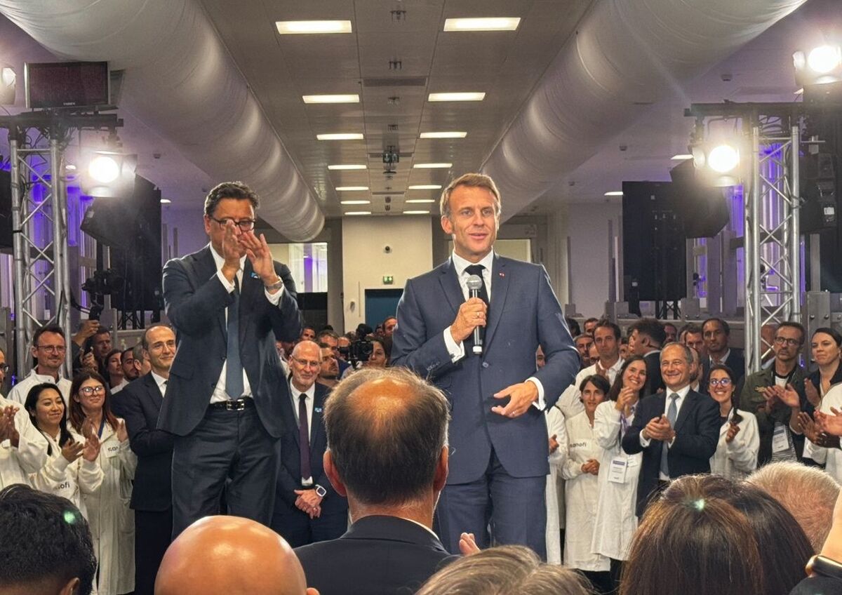 Inauguration de la nouvelle usine EVF de Sanofi