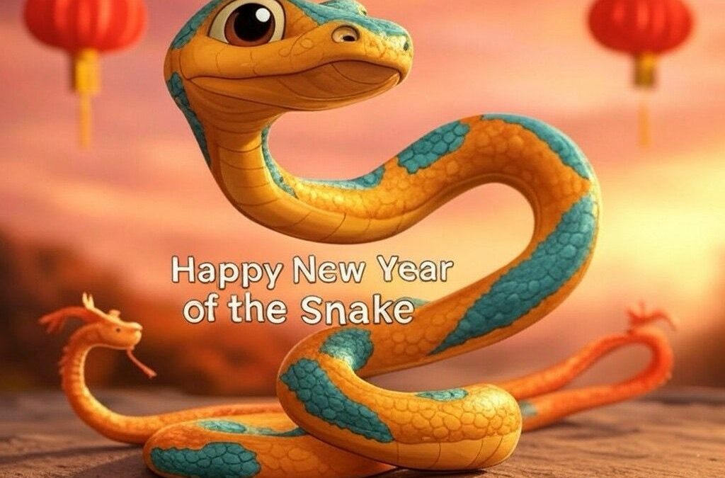 Bonne année du Serpent de Bois !