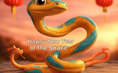 Bonne année du Serpent de Bois !